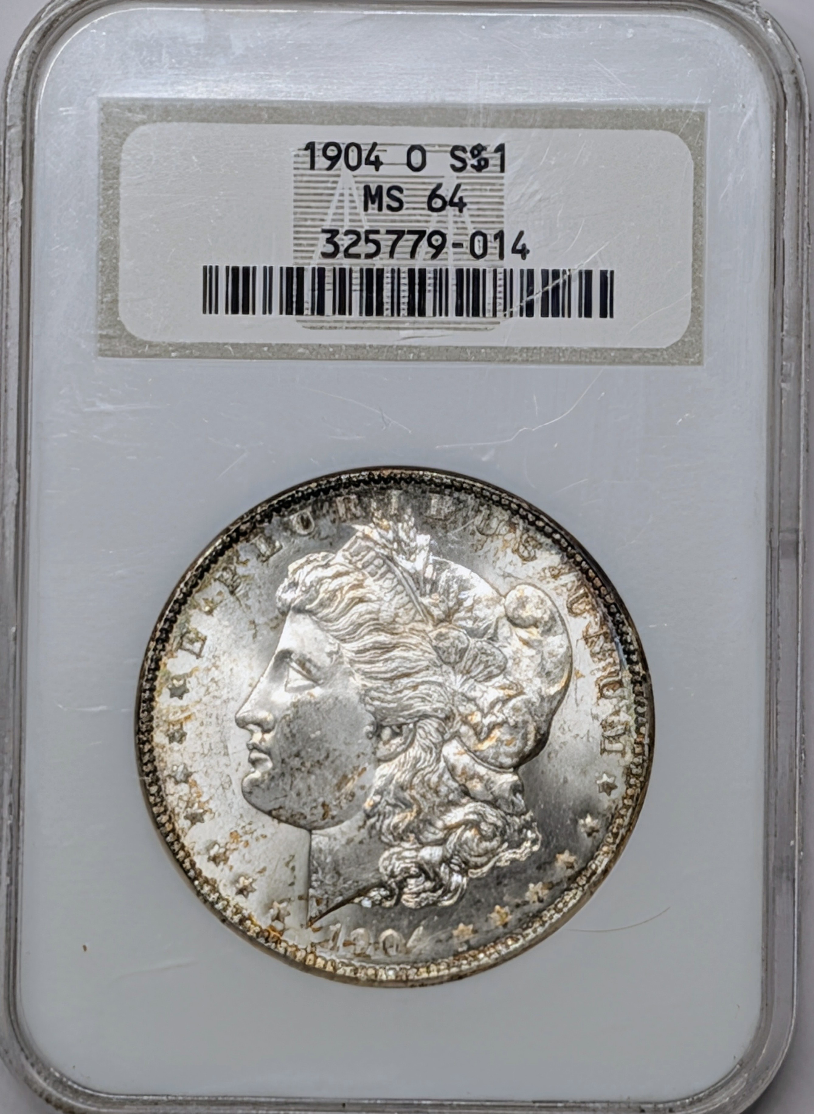 1904 O MS64 NGC Morgan Dollar